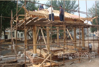 征兵辦公室花水榭現(xiàn)場施工圖